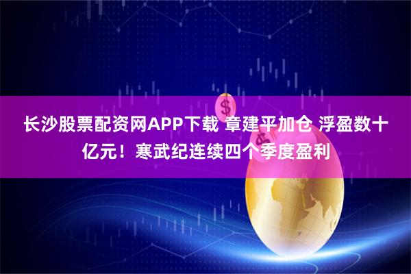 长沙股票配资网APP下载 章建平加仓 浮盈数十亿元！寒武纪连续四个季度盈利