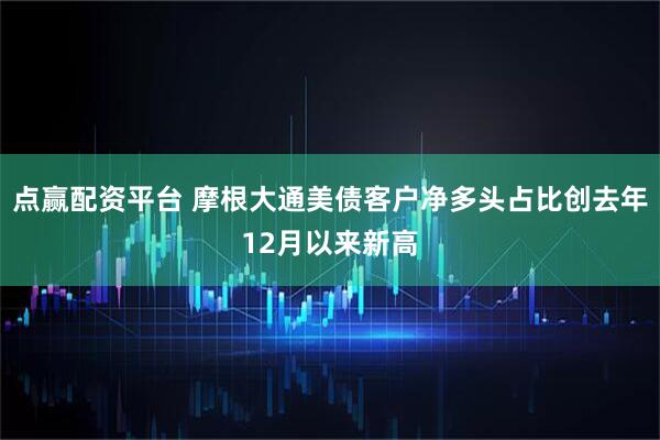 点赢配资平台 摩根大通美债客户净多头占比创去年12月以来新高